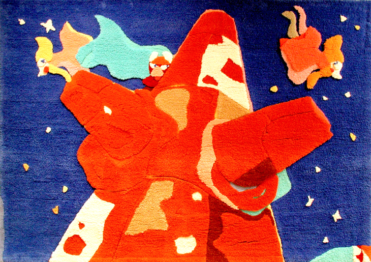 Riitta, Nelimarkka, Simeonin uni, 1999. Teos: Tuusulan taidekokoelma