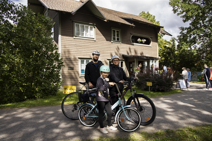 Valtakunnallinen Pyöräilyviikko kannustaa koko perheen pyöräilemään